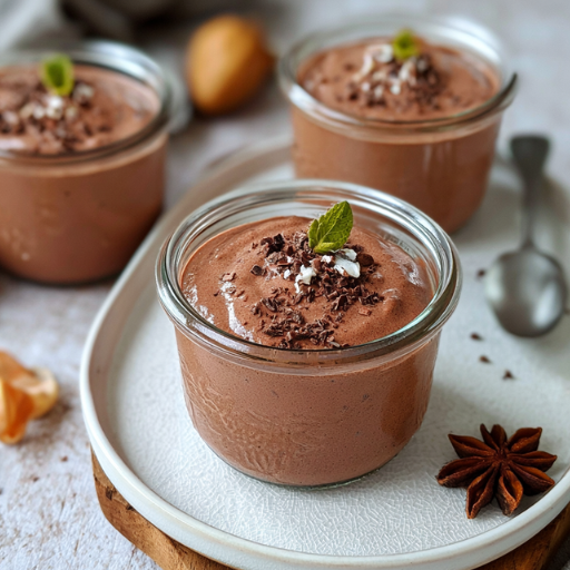 La mousse au chocolat facile et healthy