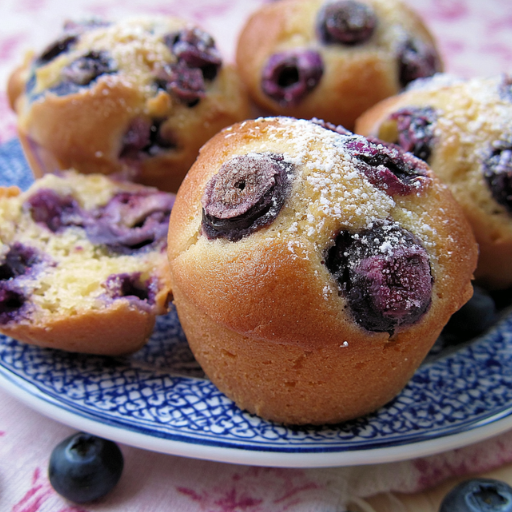 Muffins aux myrtilles
