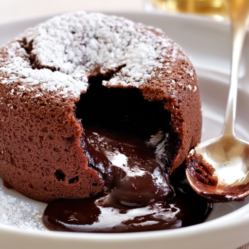 Moelleux au Chocolat au Cœur Fondant