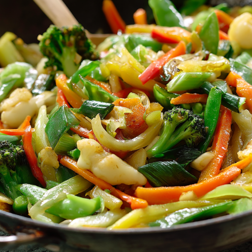 Wok de Légumes Croquants